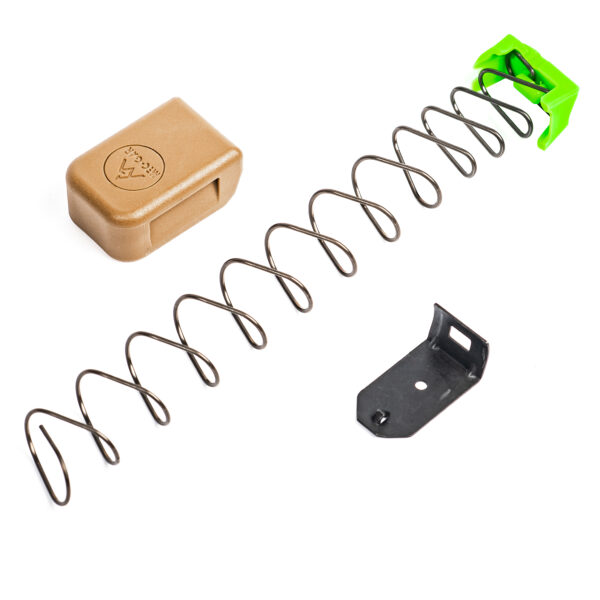 "PLUS-2" ADAPTER SET FOR MEC-GAR GLOCK 9MM FULL SIZE MAGAZINES (FDE)